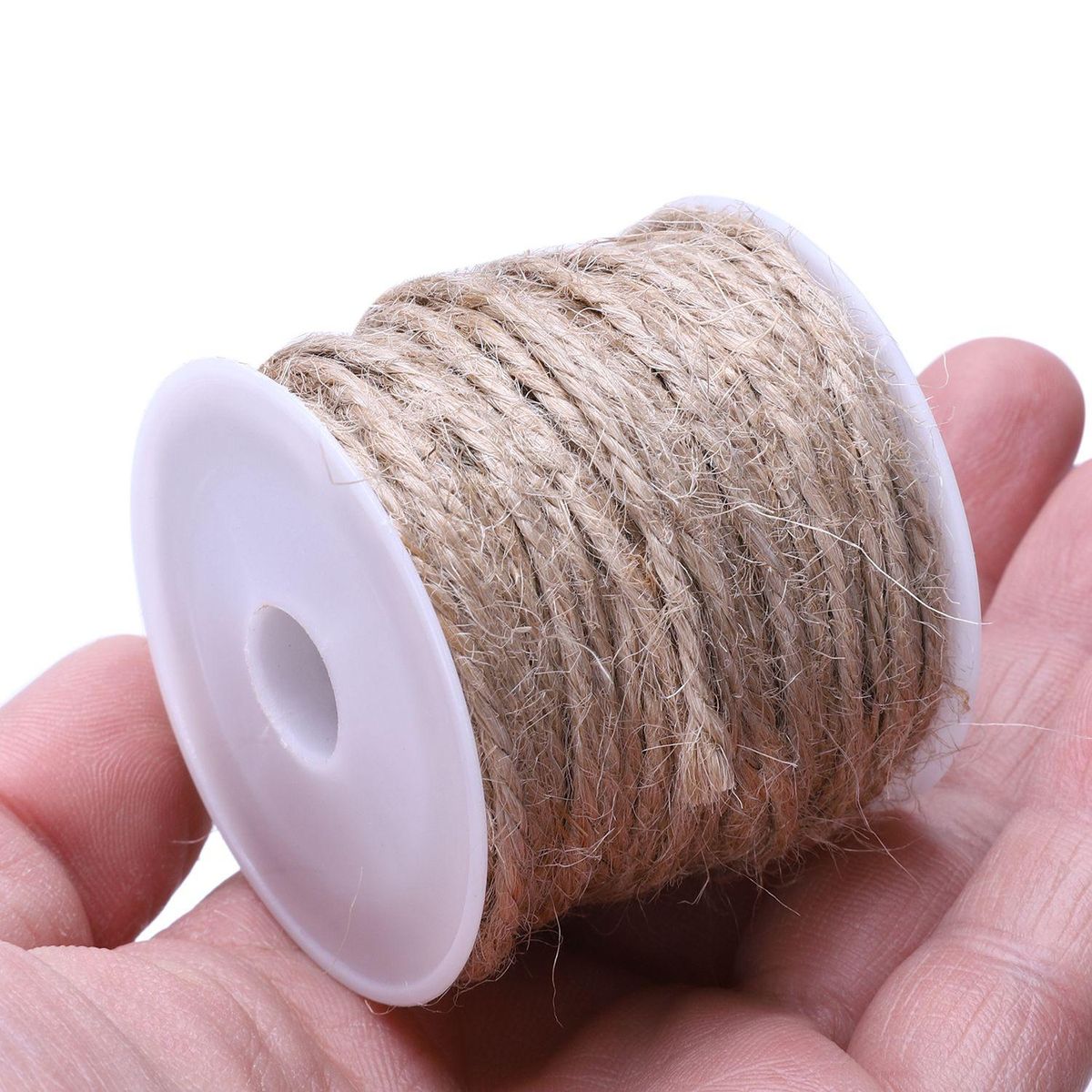 DIY 2mm Wrap Gift Link Paper Tag Jute Burlap Ribbon Twine Rope Cord String original hemp