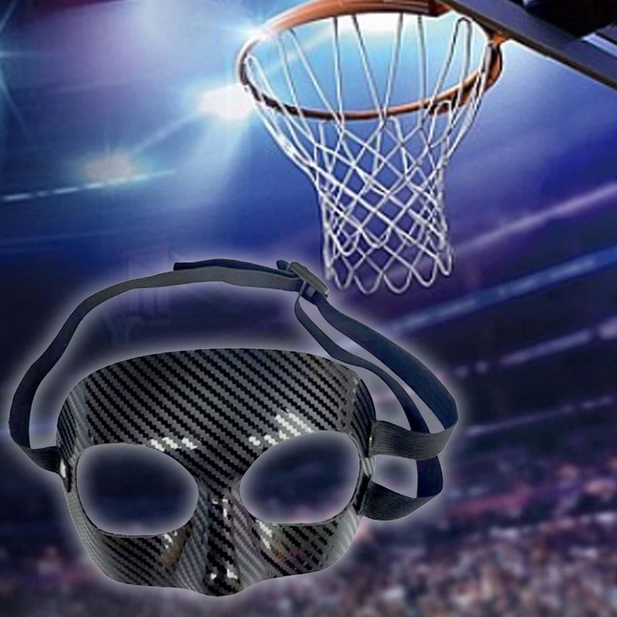 Face Guard  Nose Basketball  Adult Half Face Nose