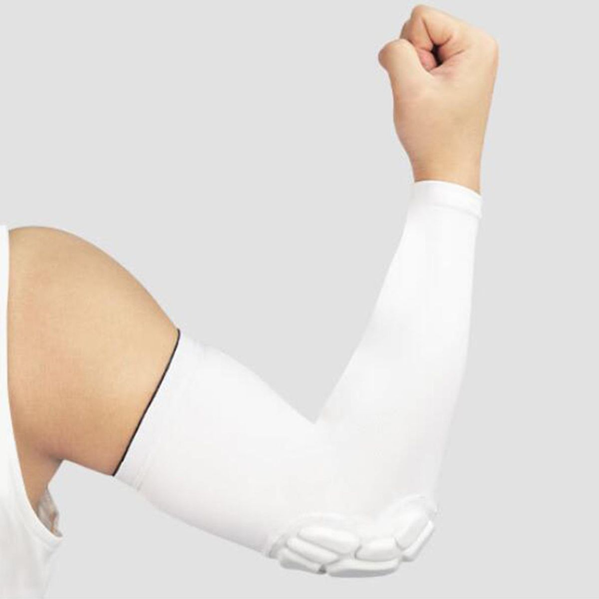 1 Piece Padded Arm Sleeve, Compression Arm Sleeve  M