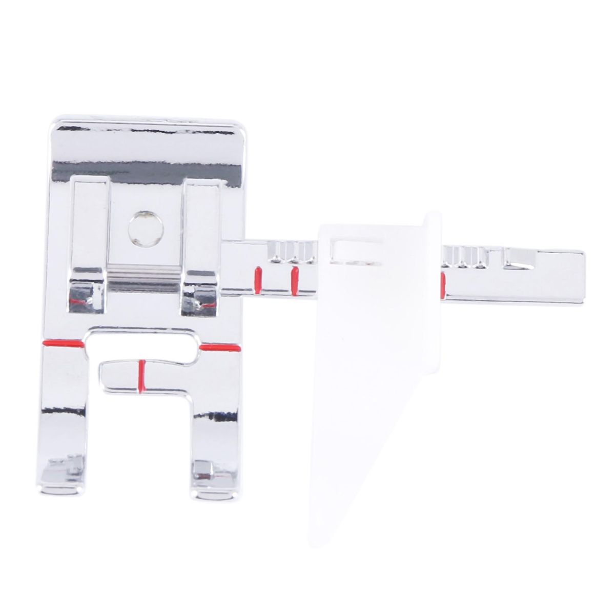 Sewing Machine Feet,3Pcs Rolled Hem Pressure Foot Set (1/2 Inch,3/4 Inch,1 Inch),With 3Pcs Narrow Rolled Hem Presser Feet And Adjustable Guide Presser Foot,Bias Binder Foot