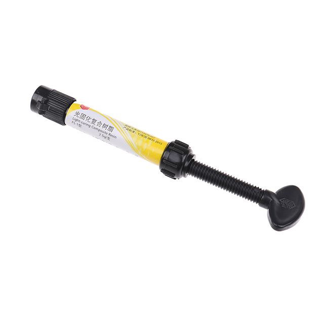 1pcs Dental Denfil Syringe Universal Composite Light Curing