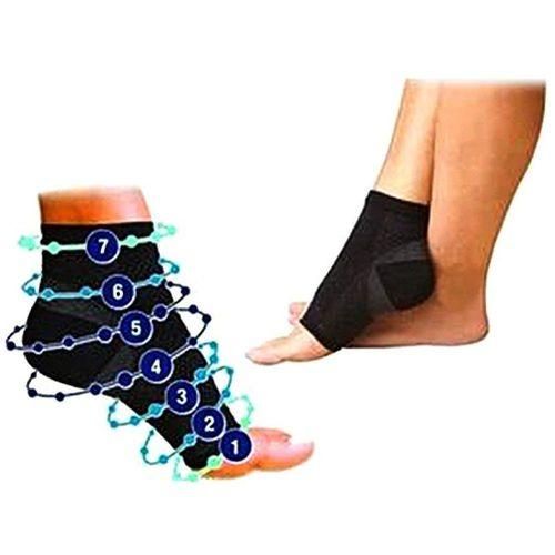 1 Pair Foot Ankle Compression Socks Anti Fatigue