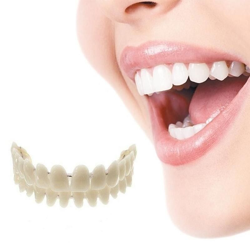 28pcs/set Resin Teeth Denture Upper Lower Shade Artificial