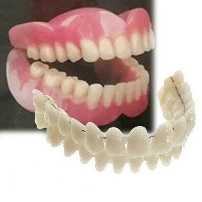 28pcs/set Resin Teeth Denture Upper Lower Shade Artificial