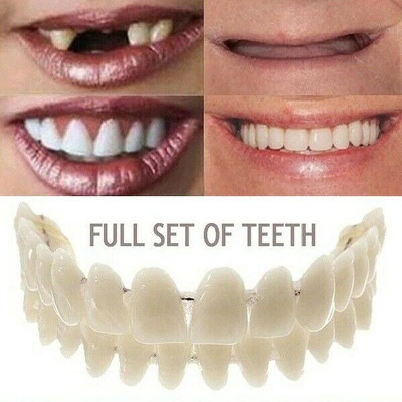 28pcs/set Resin Teeth Denture Upper Lower Shade Artificial