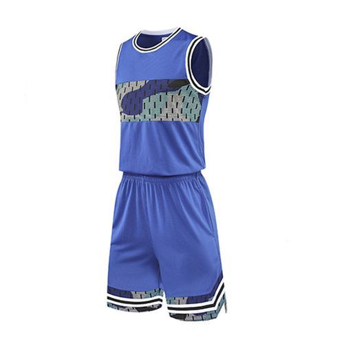 Sleeveless Vest Shorts Men Basketball Jersey Set Uniform