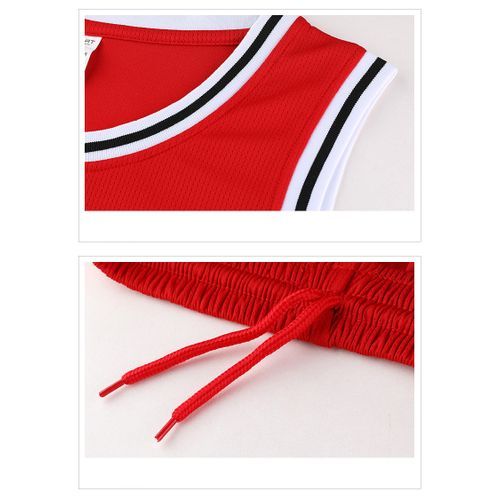 Sleeveless Vest Shorts Men Basketball Jersey Set Uniform