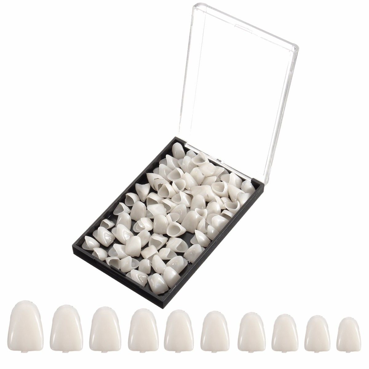 1 Box Dental Temporary Tooth Provisionals Synthetic Resin