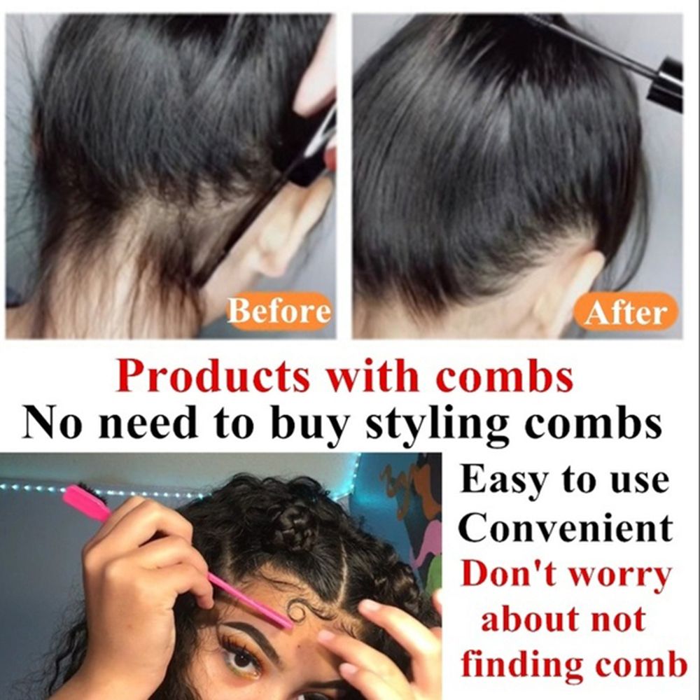 1pc Broken Hair Finishing Cream Stick Hair Wax Hairstyle To
