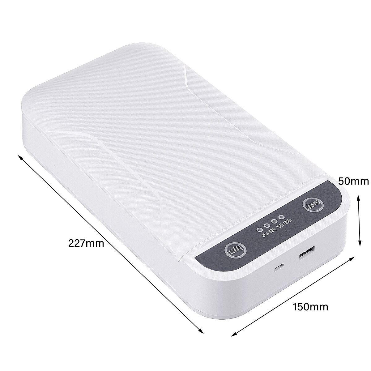 UV- Light Disinfection Storage Box Cell Phone Charger