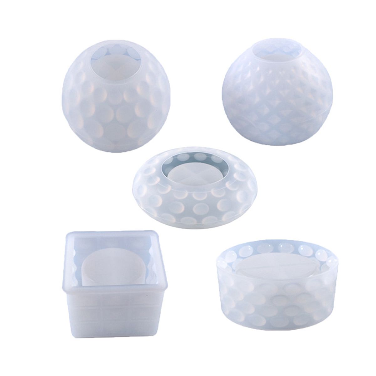 DIY Candle Holder Mold Box Resin Molds Jewelry Box Molds