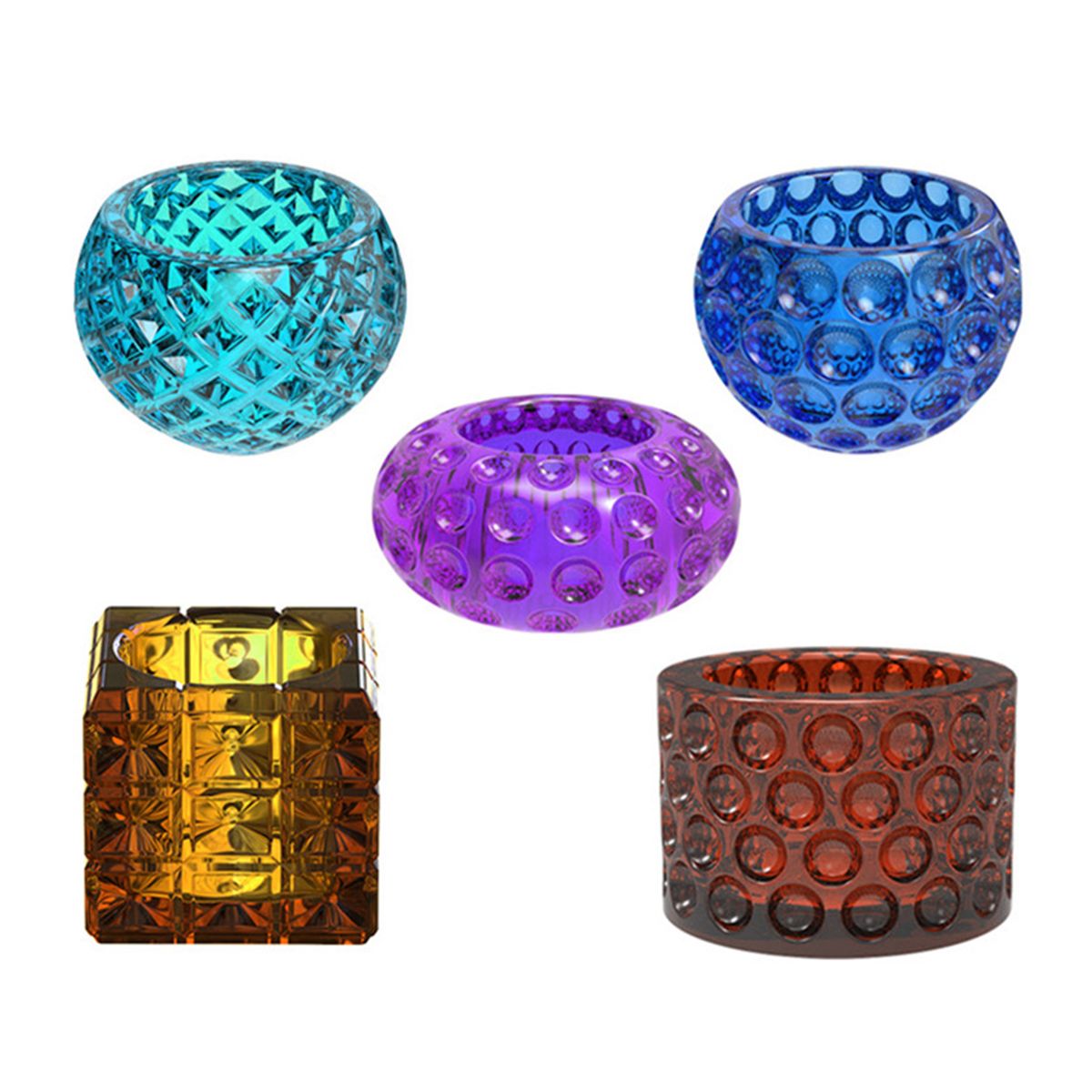 DIY Candle Holder Mold Box Resin Molds Jewelry Box Molds