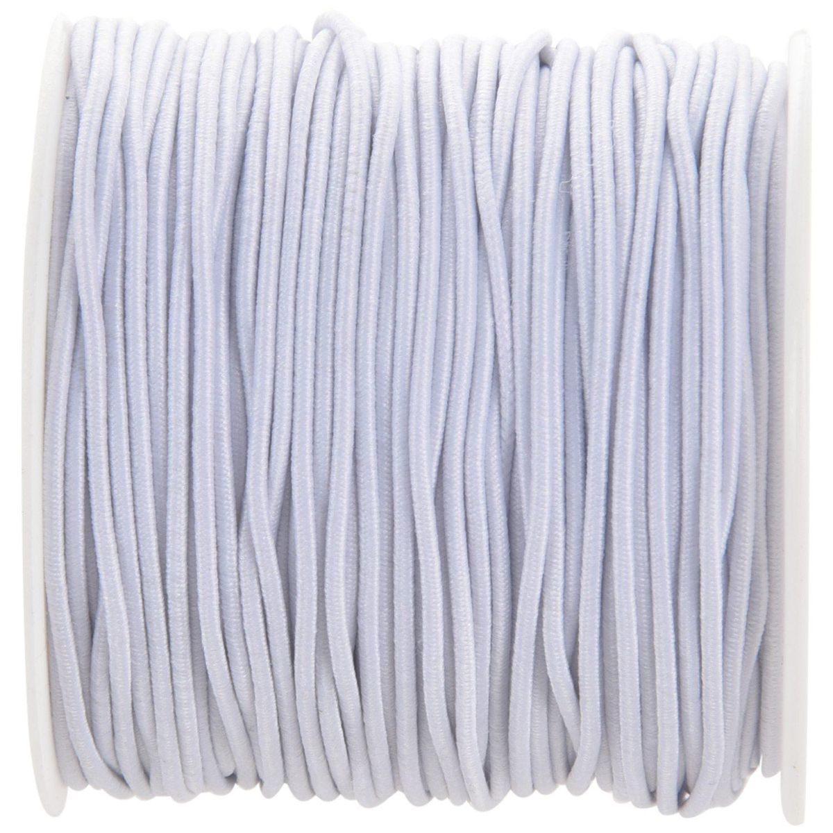 1 x White Rubber Elastic Beading Cord Thread String 1 mm