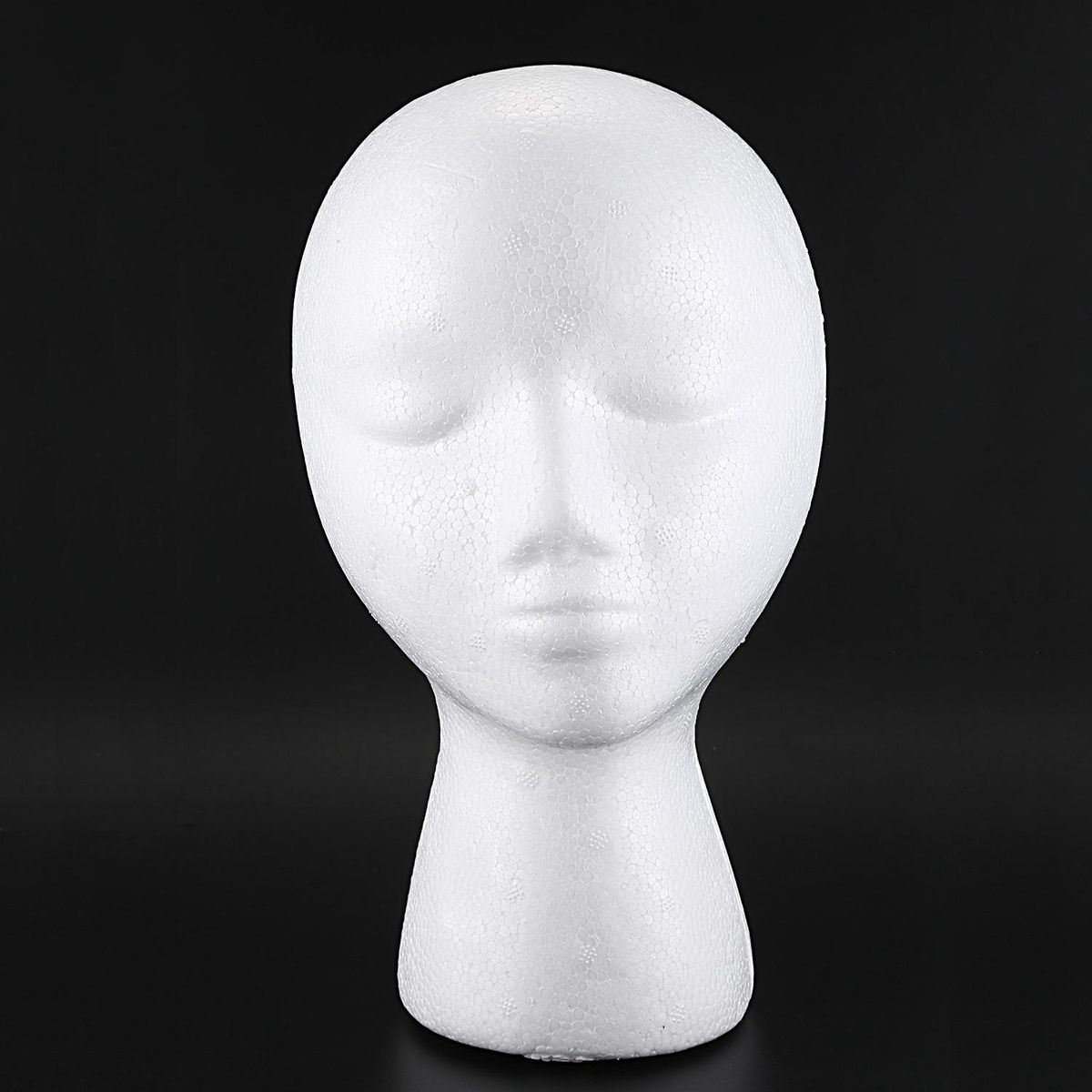 Styrofoam Foam Mannequin Wig Head Display Hat Cap Wig