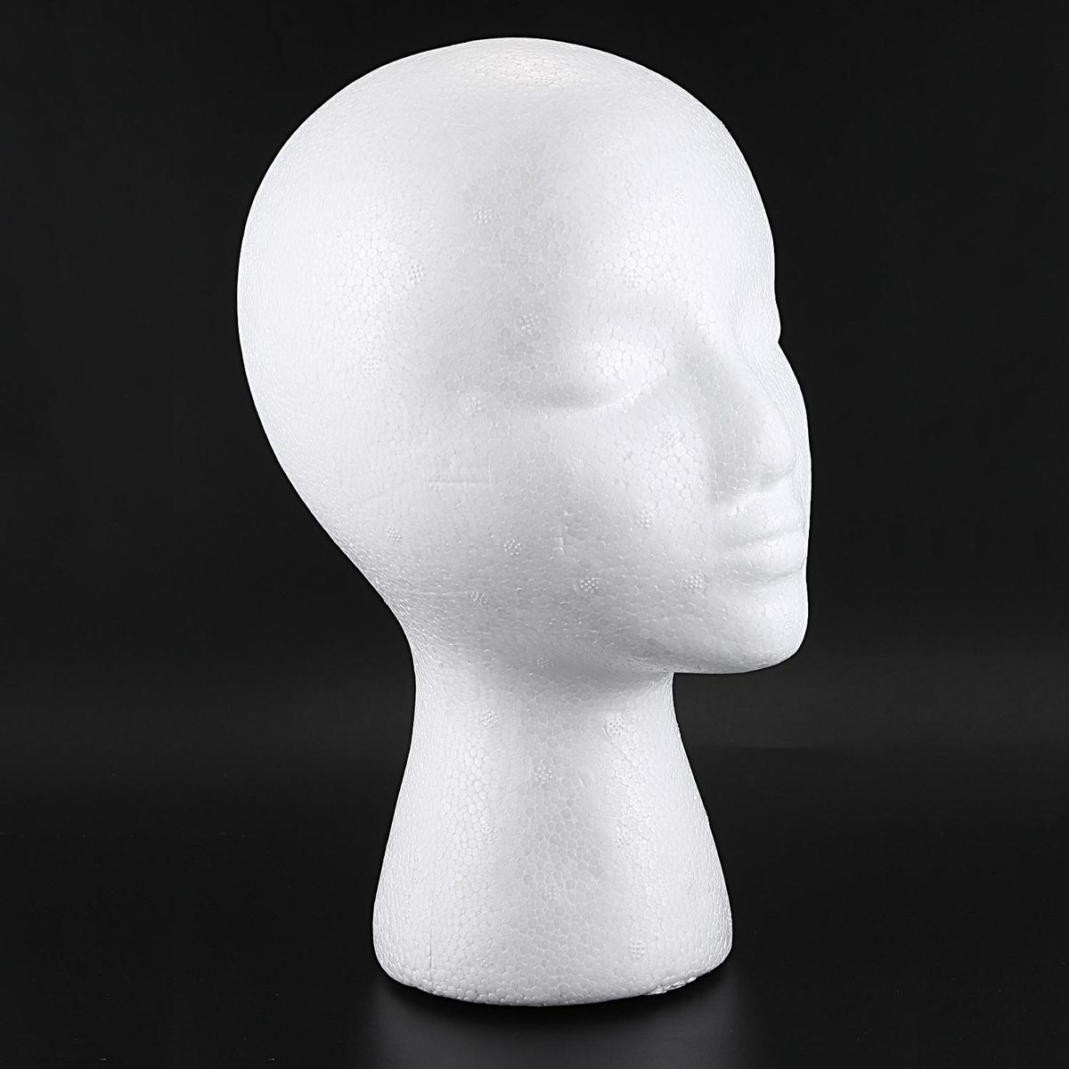 Styrofoam Foam Mannequin Wig Head Display Hat Cap Wig