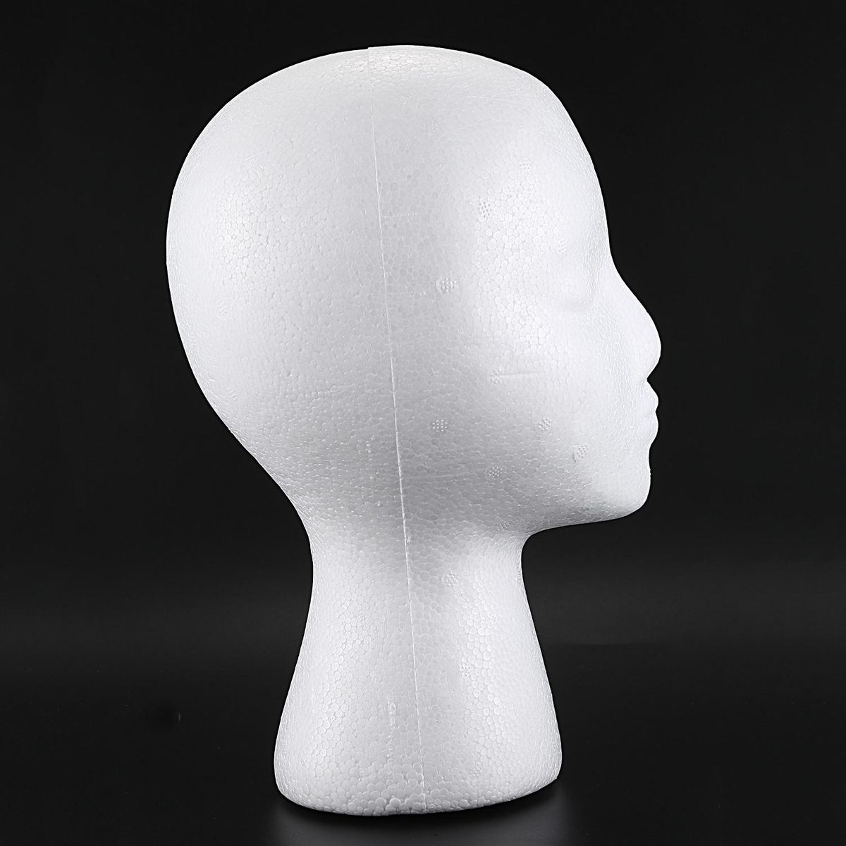 Styrofoam Foam Mannequin Wig Head Display Hat Cap Wig