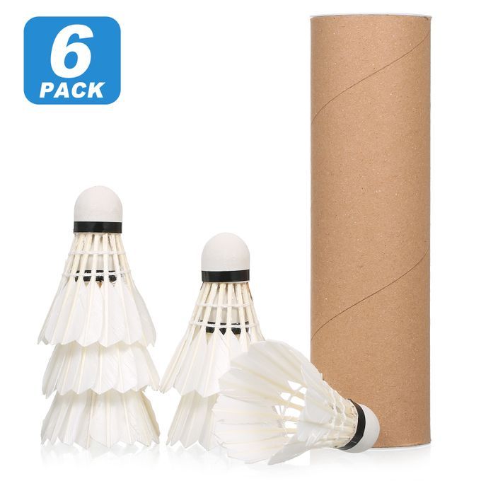 6pcs Badminton Shuttlecocks Indoor Outdoor Sports Badminton
