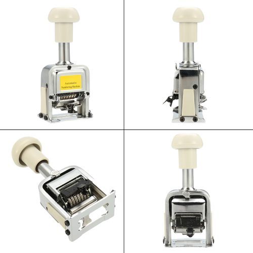 Self Inking 7 Digit Cap Stamping Automatic Numbering Machine Stick St