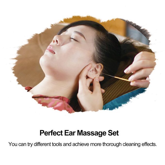 15pcs Ear Massage Set Earwax Cleaner Kits