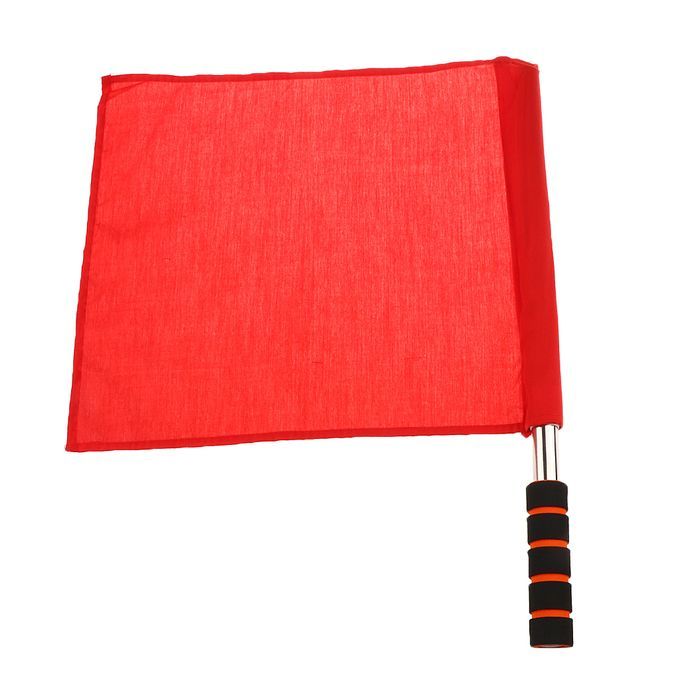 4pcs Nylon Small Referee Flag Volleyball Soccer Football Rugby Hockey