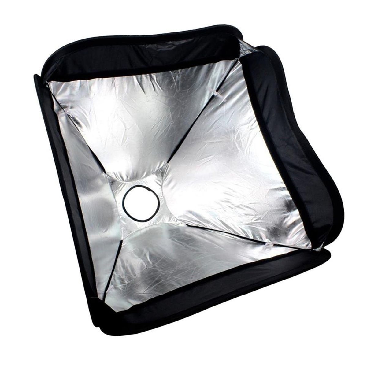 Single Flash Soft Box 60x60cm For Camera Studio