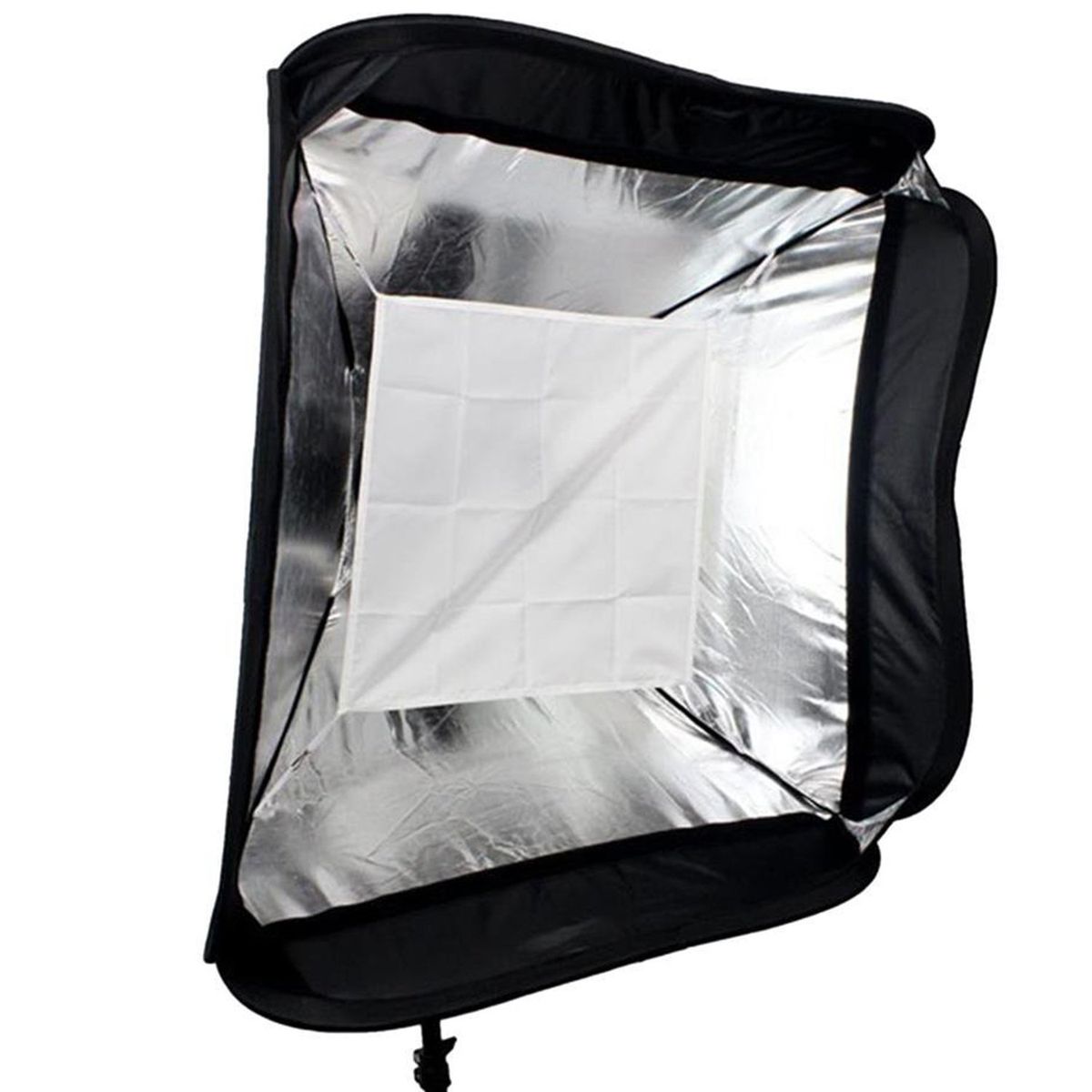 Single Flash Soft Box 60x60cm For Camera Studio