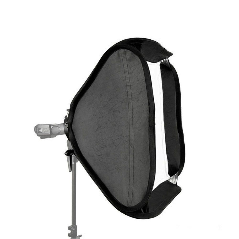 Single Flash Soft Box 60x60cm For Camera Studio