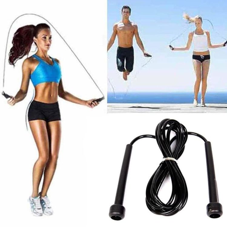 Small Handle Rubber Skipping Rope
