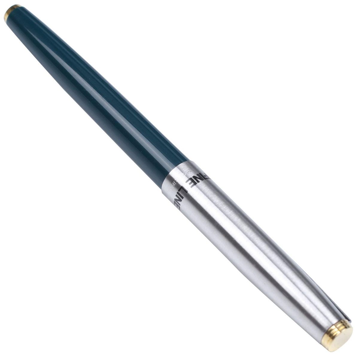 HERO Green silver tone bicoloured tube made of aluminum