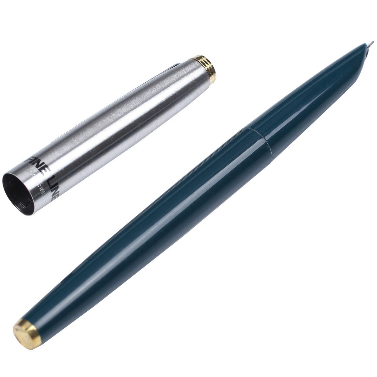 HERO Green silver tone bicoloured tube made of aluminum