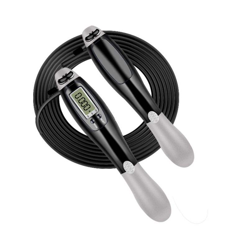 Skipping Rope, Style:  Wired Wire Rope (Gray)