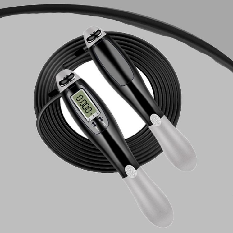 Skipping Rope, Style:  Wired Wire Rope (Gray)