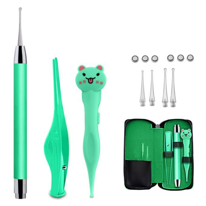 Ear Cleaning Tool Kit With Case Earpicks Ear Wax Removal