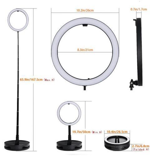QUALITY MAI LED RING LIGHT- ADJUSTABLE  SUPERB DESIGN Best For Makeup Artist
