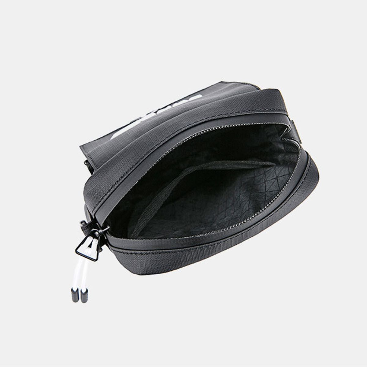 Women Men Mini Crossbody Bag With Pocket Letter Stripe