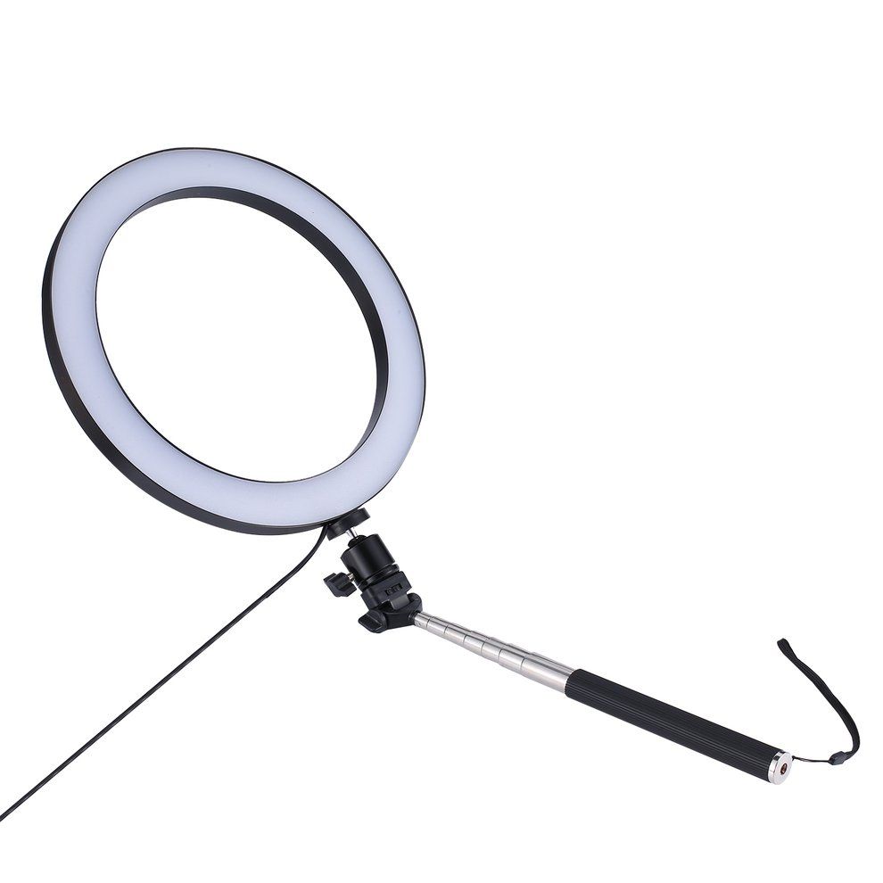 TB 26cm LED Studio Camera Ring Light Photo Phone Video Light Lamp Ring Fill Light
