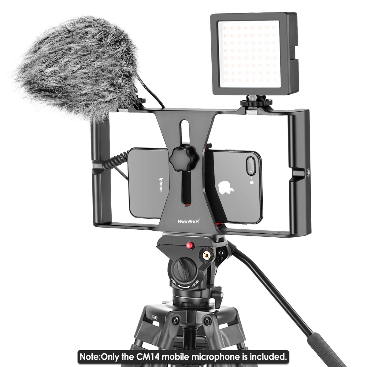 CM14 Mic Phone Mic On Camera Video Microphone For Iphone Samsung Xiaomi Huawei & Camera