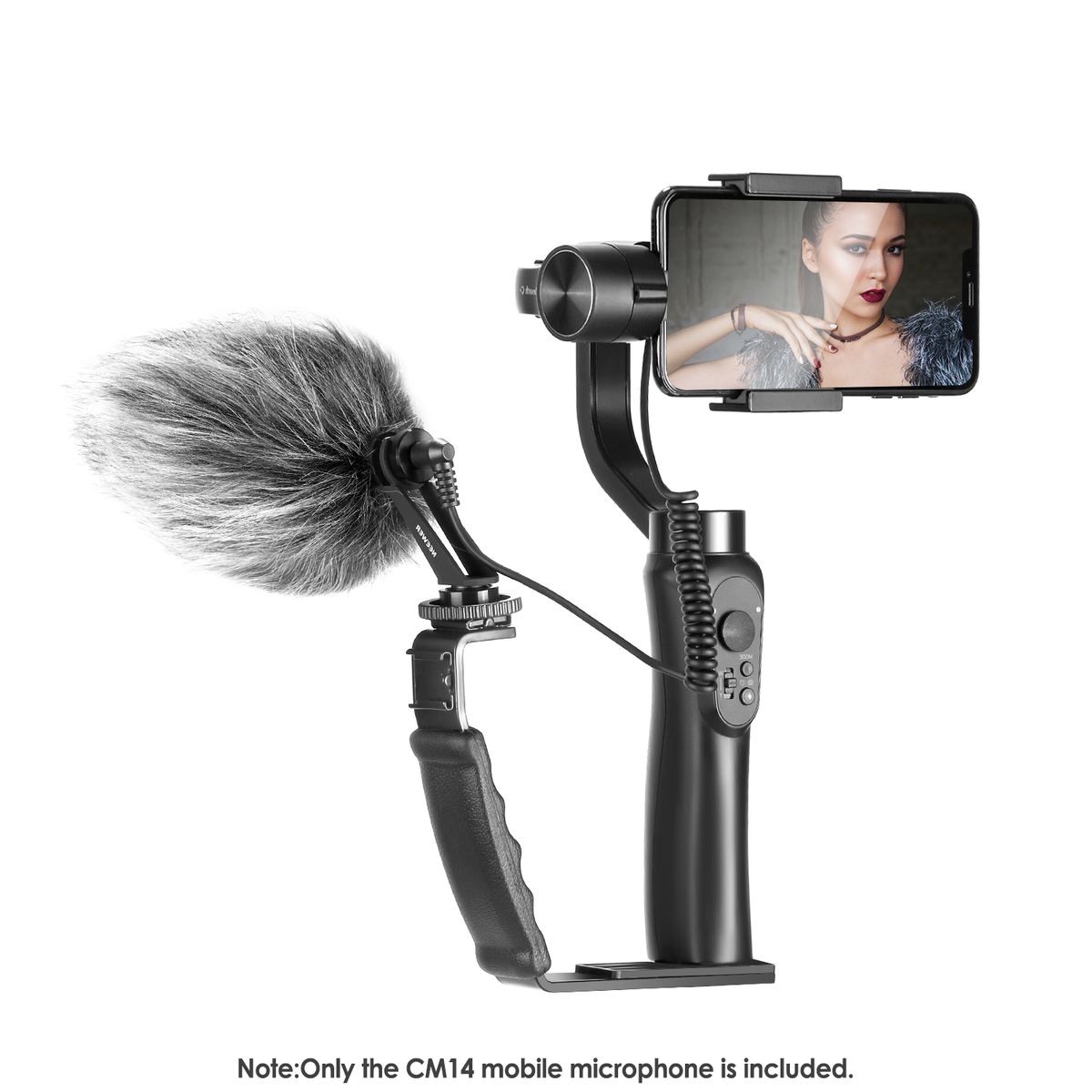 CM14 Mic Phone Mic On Camera Video Microphone For Iphone Samsung Xiaomi Huawei & Camera