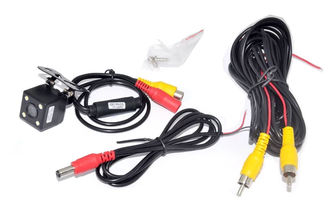 Car Ccd Video Auto Parking Monitor, LED Night Reversing CCD Car Rear View Camera With 4.3 Inch Car Rearview Mirror Monitor
