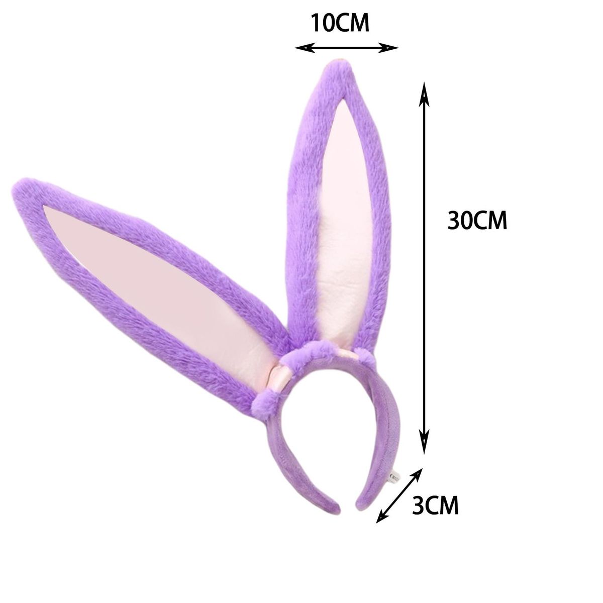 Animal Headband Women Girls Headband Cosplay Costume Purple