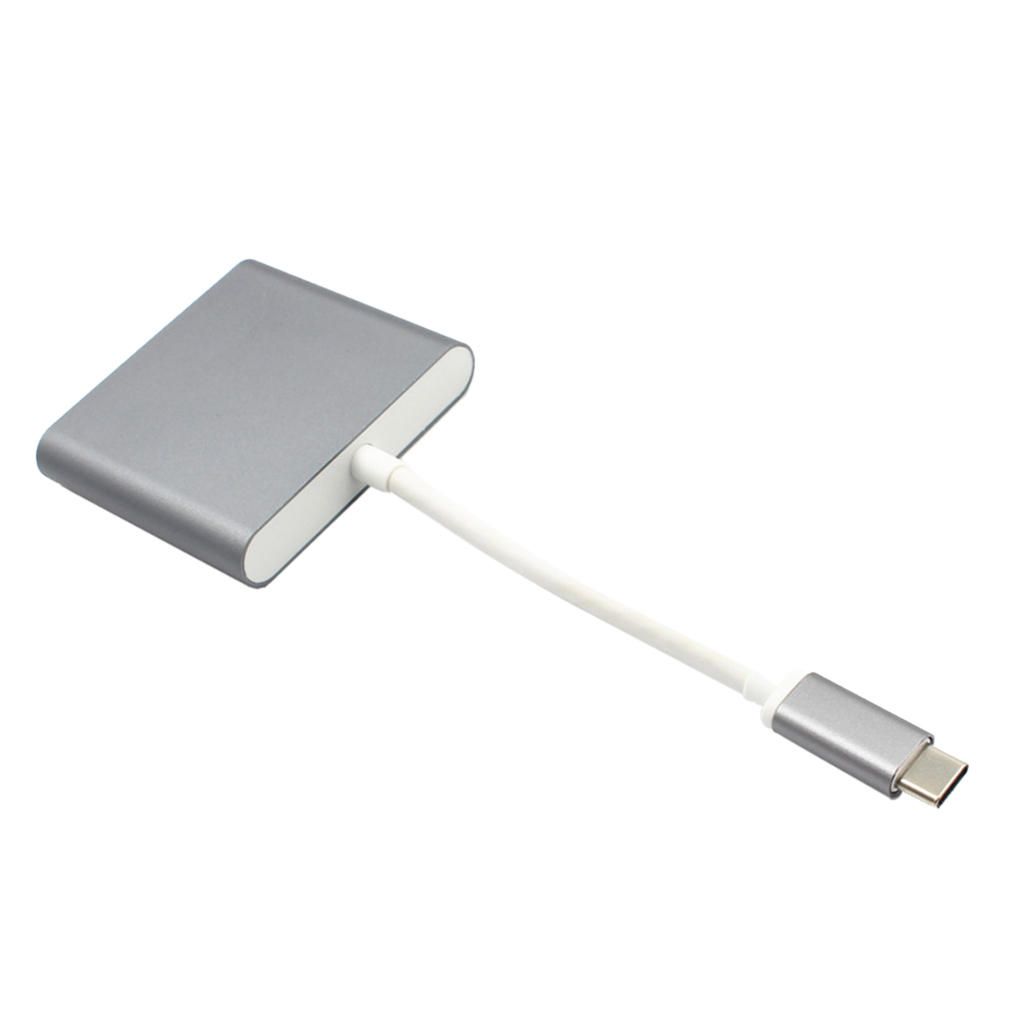 To 4K & USB3.0 Splitter HUB Digital AV Multi Port
