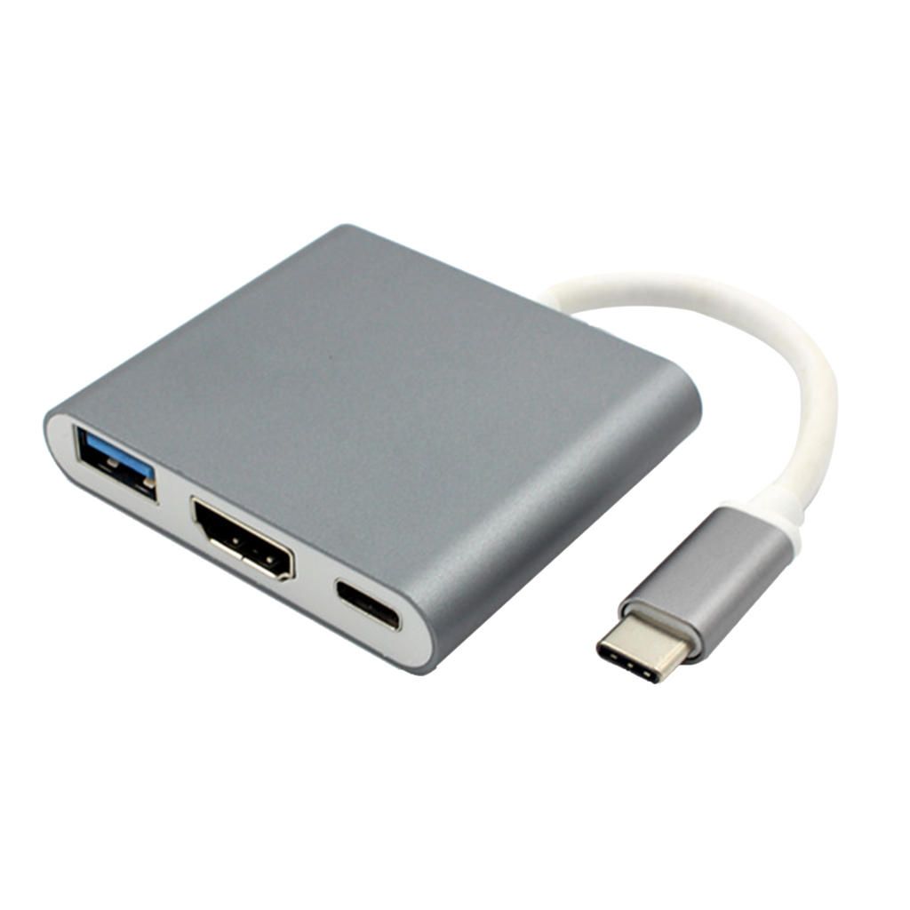 To 4K & USB3.0 Splitter HUB Digital AV Multi Port