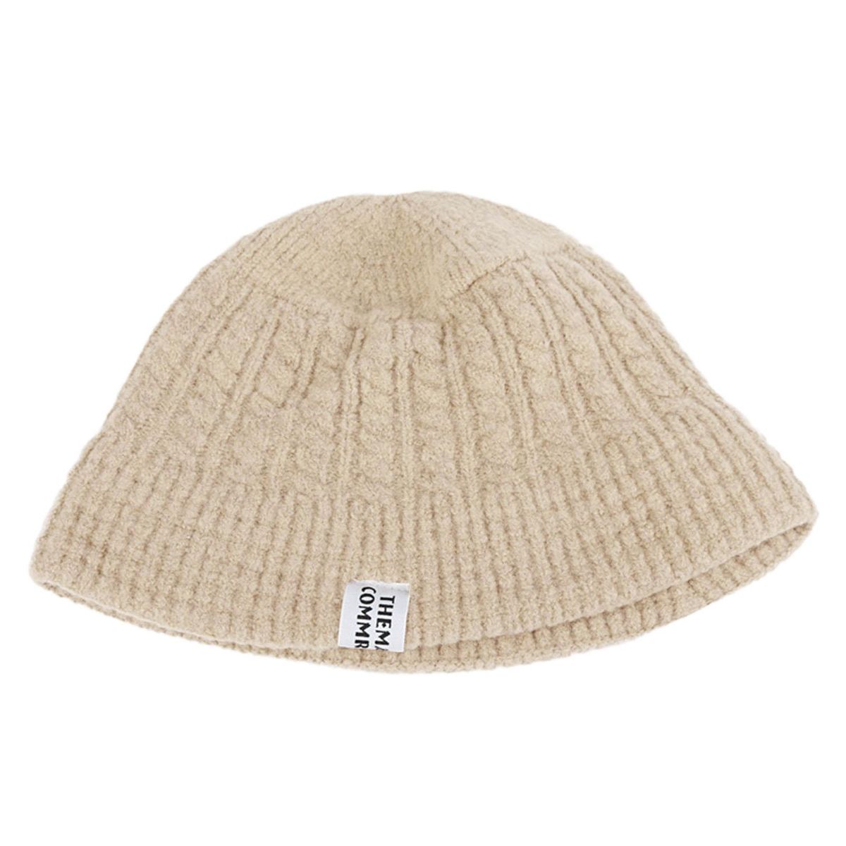 Unisex Cap Windproof Ear Protection Cap Beige