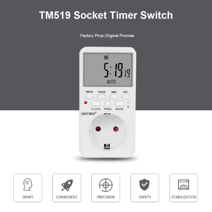 Energy Saving Timer Outlet，Programmed Shutdown Smart Outlet