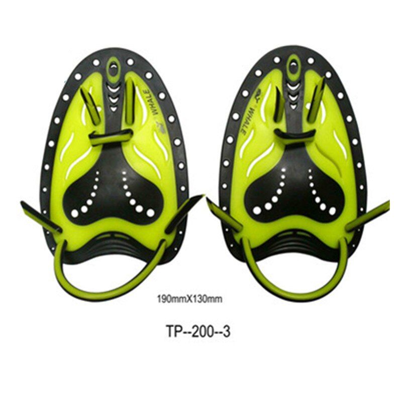 Adjustable Silicone Hand Swimming Trax Paddles Fins Flipper