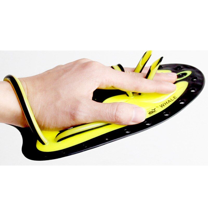 Adjustable Silicone Hand Swimming Trax Paddles Fins Flipper