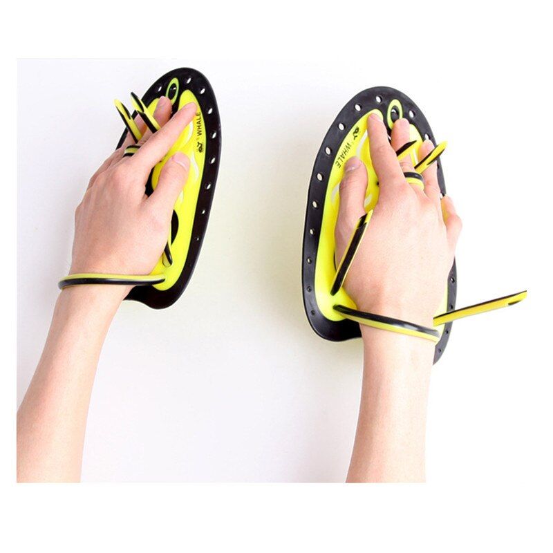 Adjustable Silicone Hand Swimming Trax Paddles Fins Flipper
