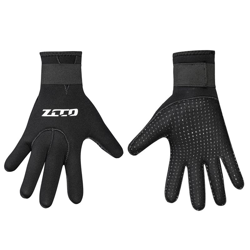 1 Pair 3mm Diving Gloves Anti-Slip Spear Fishing Adjustable