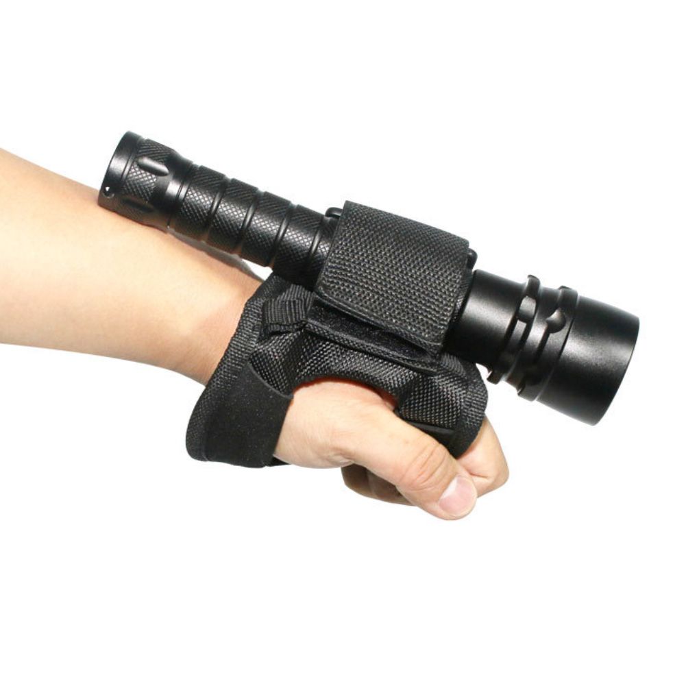 Outdoor Underwater Scubas Diving Led Torch Flashlight Hands