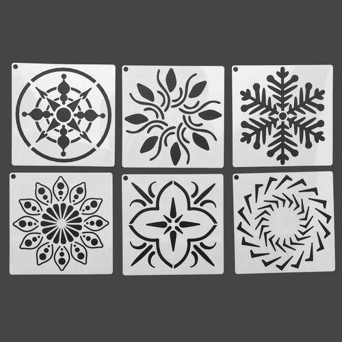 36Pcs Mandala Painting Templates Perfect For DIY